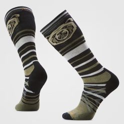 Smartwool Merino Ski Growling Grizzly Over The Calf Socks