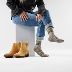 Alternative view of Smartwool Merino Everyday Cozy Snowed In Sweater Crew Socks