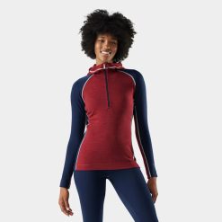 Smartwool Merino Women's Classic Thermal Merino Base Layer 1/2 Zip Hoodie