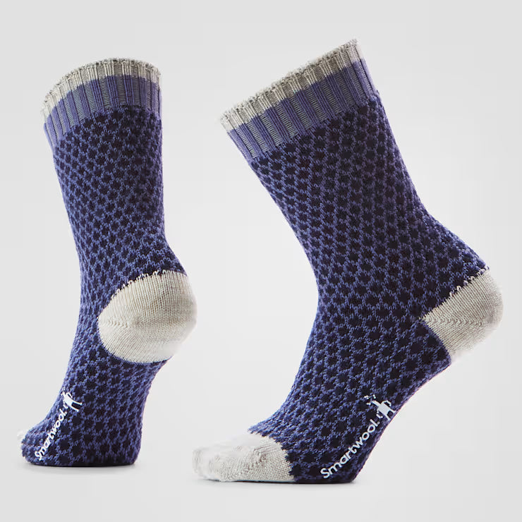 Smartwool Merino Women's Everyday Cozy Popcorn Polka Dot Crew Socks