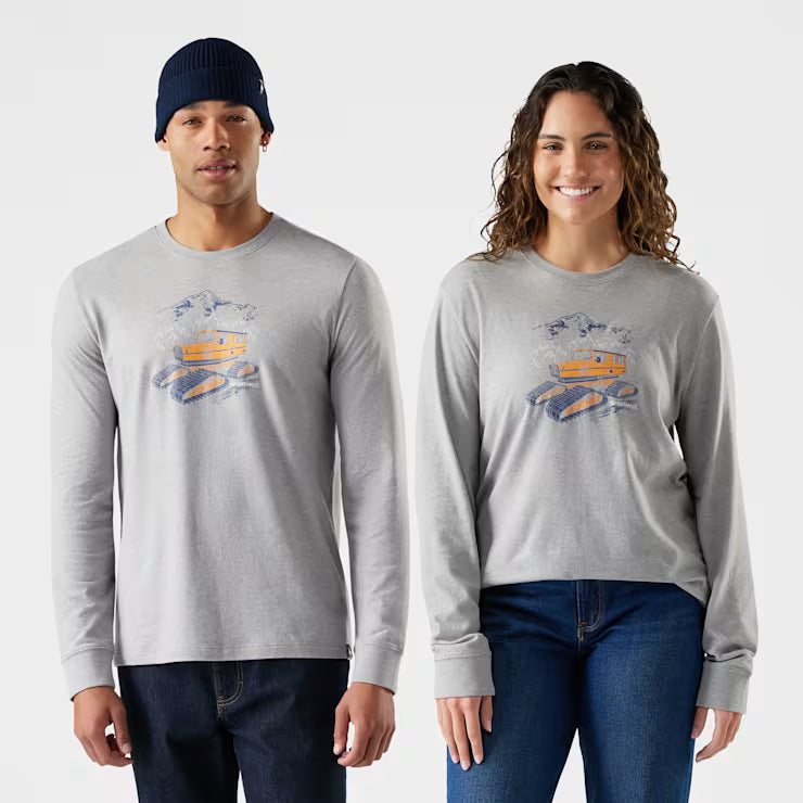 Smartwool Merino Snowcat Graphic Long Sleeve Graphic Tee