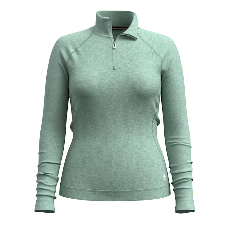 Smartwool Merino Women's Classic Thermal Merino Base Layer 1/4 Zip - Image 2