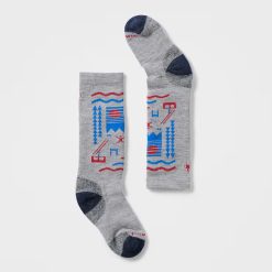 Smartwool Merino Kids' Wintersport Ski Day Over The Calf Socks