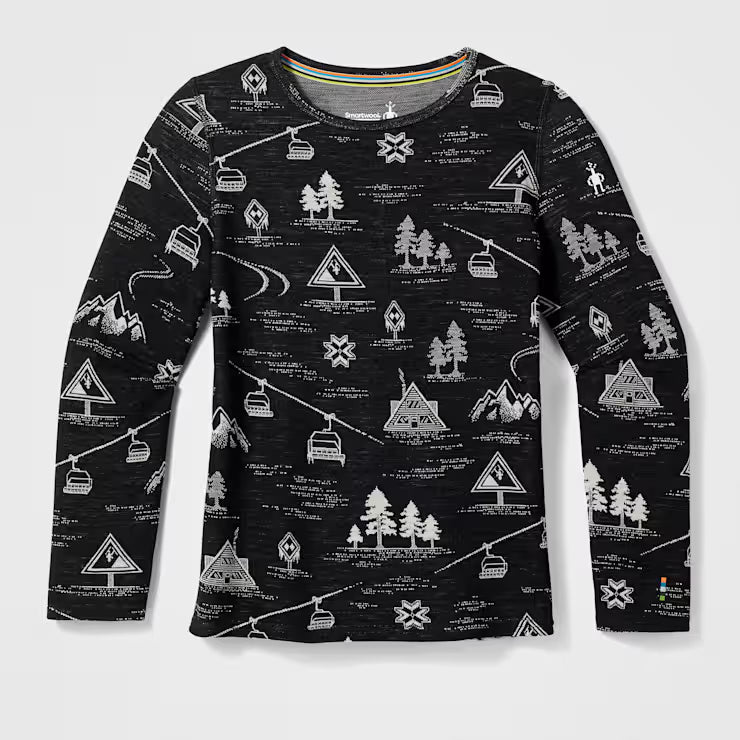Smartwool Merino Kids' Classic Thermal Merino Base Layer Crew - Image 5