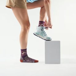 Alternative view of Smartwool Merino Women's Hike Retro Floral Mid Crew Socks