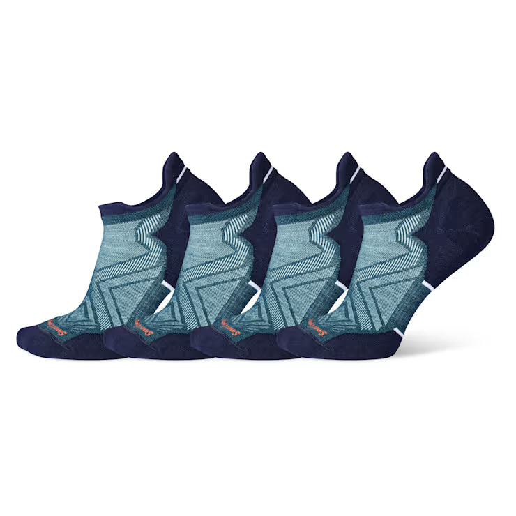 Smartwool Merino Women's Run Low Ankle Socks 4-Pack