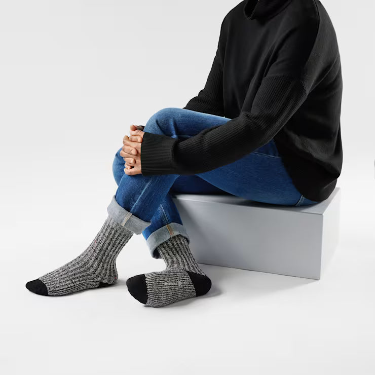 Smartwool Merino Women's Everyday Cozy Waffle Press Crew Socks - Image 2