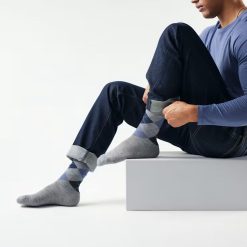 Alternative view of Smartwool Merino Everyday Diamond Jim Argyle Crew Socks