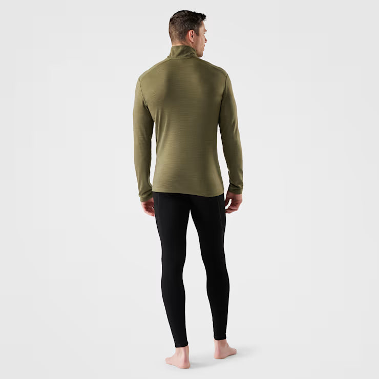 Smartwool Merino Men's Classic Thermal Merino Base Layer 1/4 Zip - Image 2