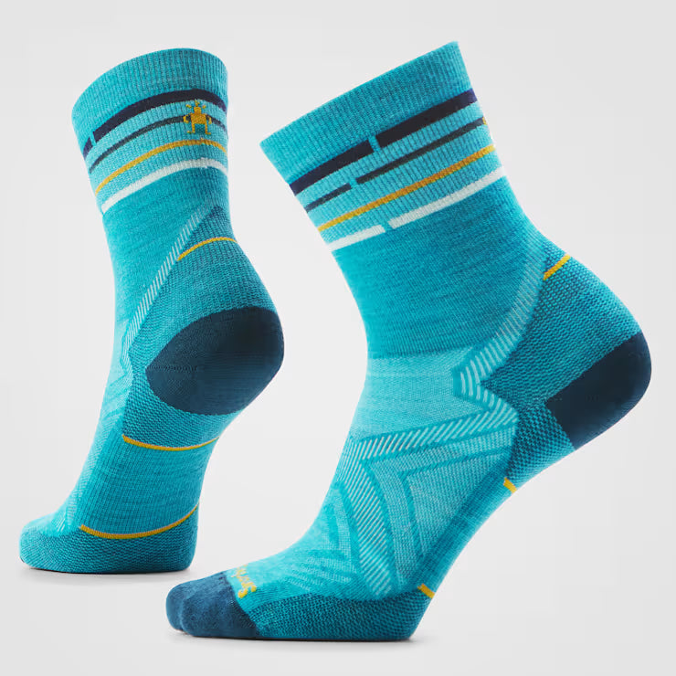 Smartwool Merino Women's Run Zero Cushion Mid Crew Socks