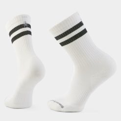 Smartwool Merino Everyday Athletic Striped Crew Socks