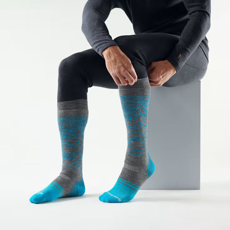 Smartwool Merino Snowboard Iguchi Pattern Over The Calf Socks - Image 2