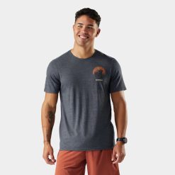 Smartwool Merino Men's Lunar Bear Active Short Sleeve Graphic Tee