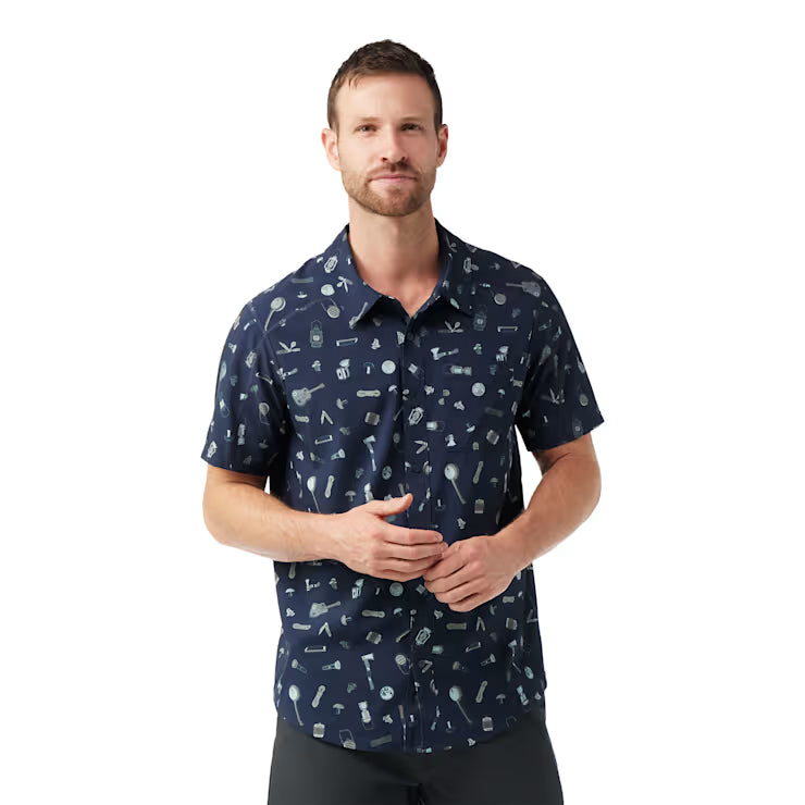 Smartwool Merino Men's Everyday Short Sleeve Button Down