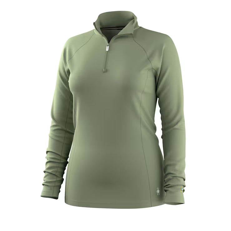Smartwool Merino Women's Classic All-Season Merino Base Layer 1/4 Zip - Image 2