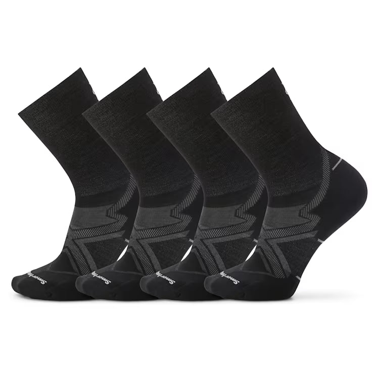 Smartwool Merino Run Cold Weather Crew Socks 4-pack