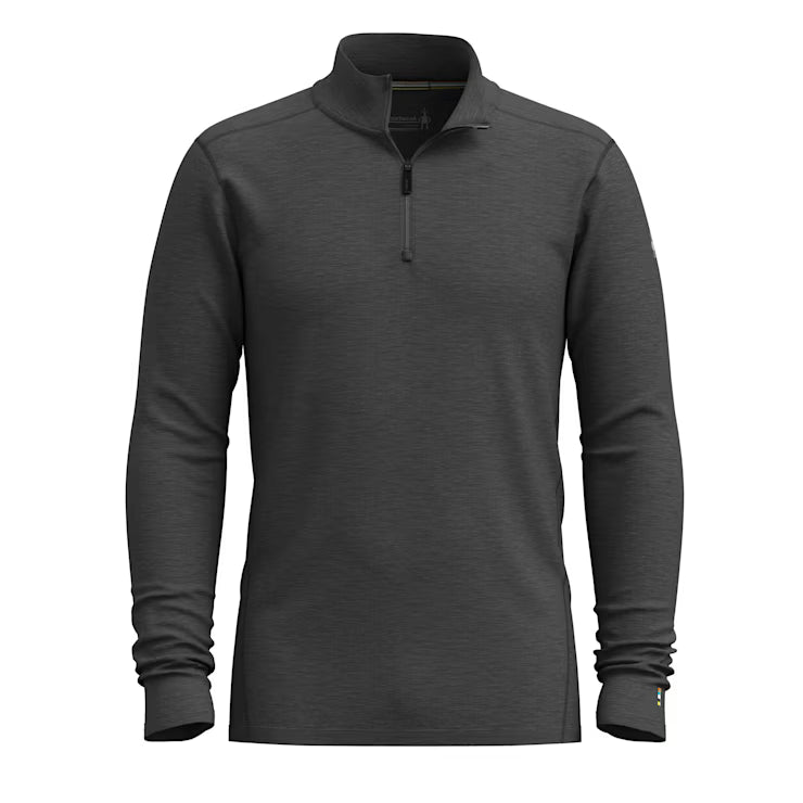 Smartwool Merino Men's Classic All-Season Merino Base Layer 1/4 Zip - Image 2