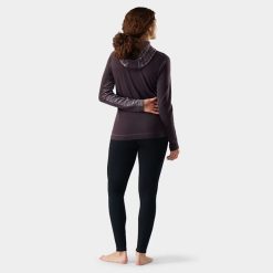 Alternative view of Smartwool Merino Women's Classic Thermal Merino Base Layer 1/2 Zip Hoodie