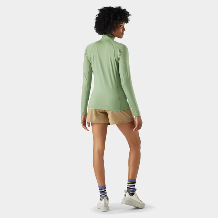 Smartwool Merino Women's Classic All-Season Merino Base Layer 1/4 Zip - Image 3