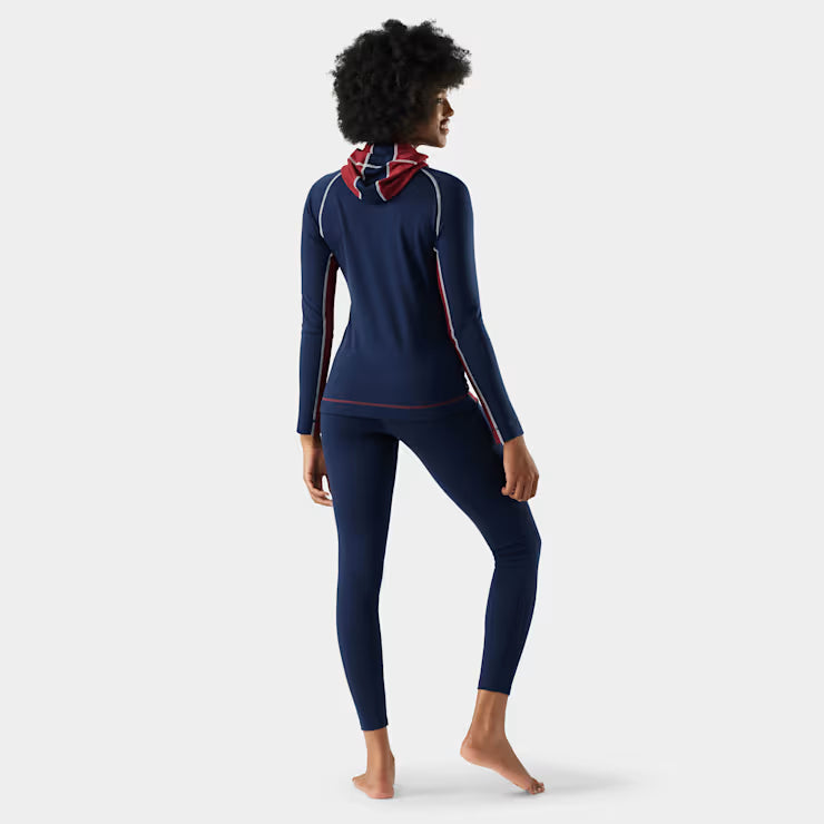 Smartwool Merino Women's Classic Thermal Merino Base Layer 1/2 Zip Hoodie - Image 3