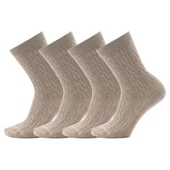 Smartwool Merino Everyday Cable Crew Socks 4-pack