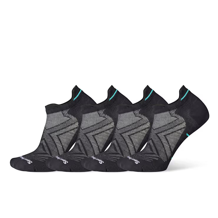 Smartwool Merino Women's Run Low Ankle Socks 4-Pack