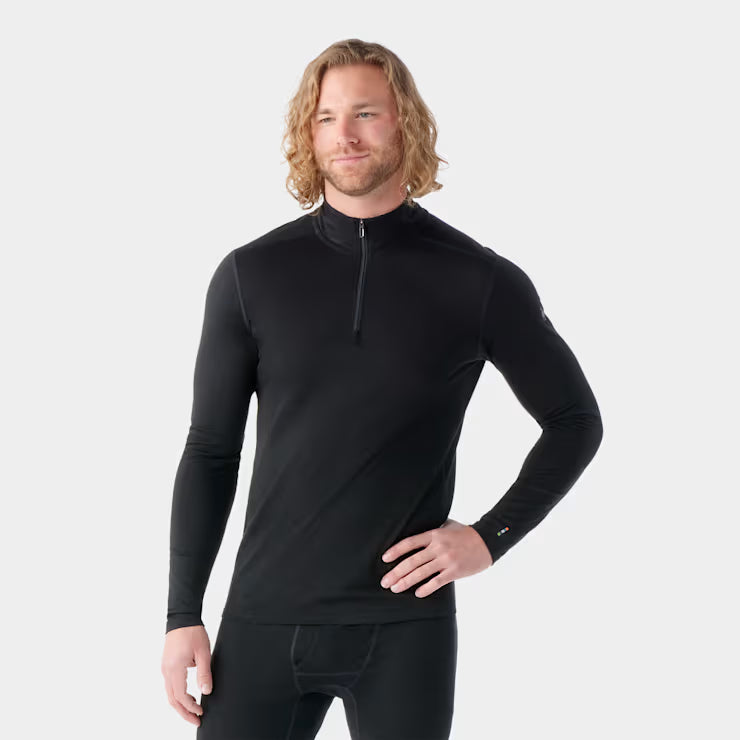 Smartwool Merino Men's Classic All-Season Merino Base Layer 1/4 Zip