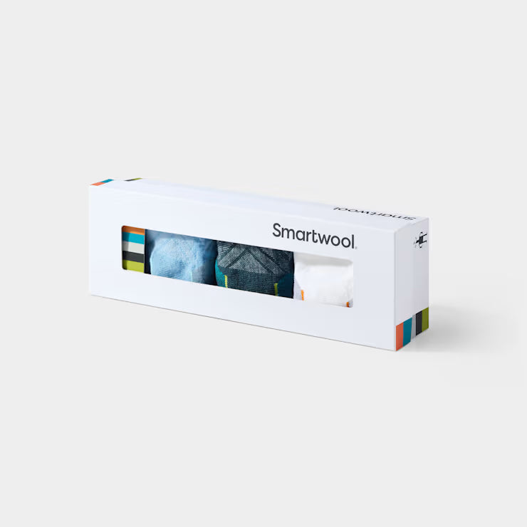 Smartwool Merino Women's Run Low Ankle Socks Trio Gift Box - Image 2
