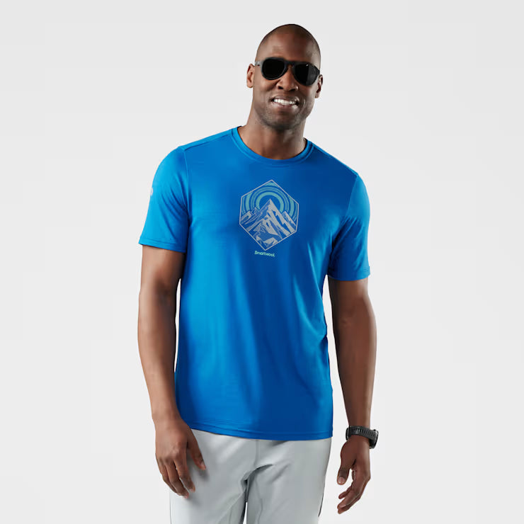 Smartwool Merino Men's Peak Energy Active Short Sleeve Graphic Tee
